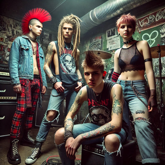 From safety pins to streetwear: How punk fashion evolved from underground rebellion to mainstream influence while keeping its authentic edge. A deep dive into alternative style's journey.